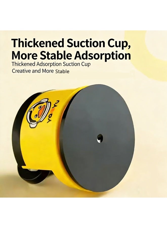 Knife Sharpener, Portable Sharpening Stone with Suction Cup, Household Kitchen Tool - Image 4
